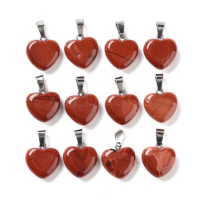 Natural Red Jasper Pendants LS-X-G-Q371-16-1