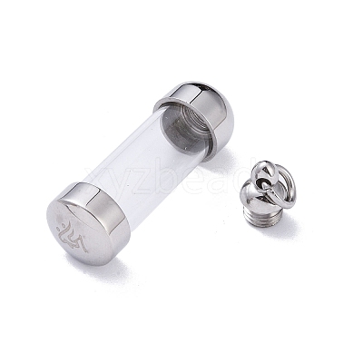 304 Stainless Steel Pendants STAS-D097-01B-P-1