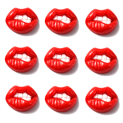 Opaque Cartoon Resin Cabochons RESI-CJC0020-14-1