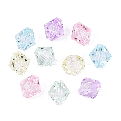 Transparent Acrylic Beads TACR-Q013-01B-M-1