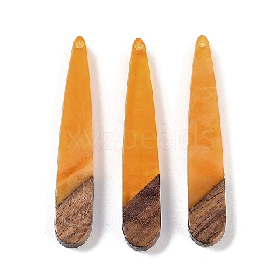 Resin & Wood Pendants WOOD-F015-01A-1