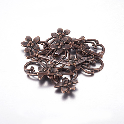 Tibetan Style Toggle Clasps RLF0677Y-1
