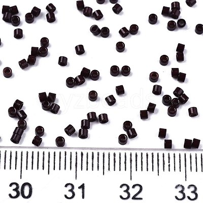 FGB 11/0 Grade A Baking Paint Glass Seed Beads SEED-S030-1020-1