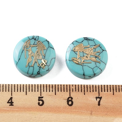 Synthetic Turquoise Beads G-F775-C05-1