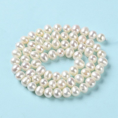 Natural Cultured Freshwater Pearl Beads Strands PEAR-E018-39-1