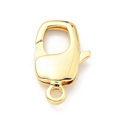 Brass Lobster Claw Clasps KK-G416-22G-1