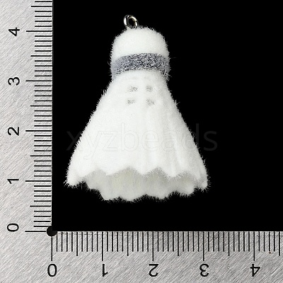 Flocking Opaque Sports Theme Resin Pendants LS-RESI-D017-01A-P-1