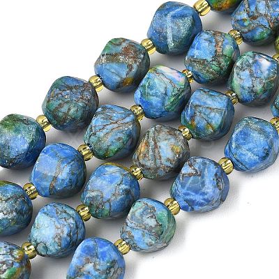 Synthetic Turquoise Beads Strands G-U023-A06-01-1