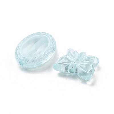 Transparent Acrylic Beads OACR-Q084-20F-1