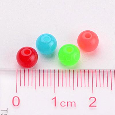 Fluorescent Acrylic Beads X-MACR-R517-6mm-M-1