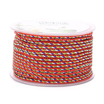 Multi-Color Decorative Braided Nylon Cord NWIR-Z003-E16-1