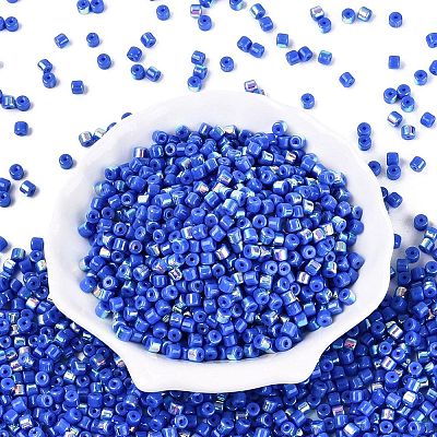 FGB Opaque Colours Glass Seed Beads SEED-Q040-07A-A09-1