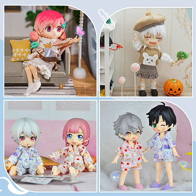 PVC Doll Body Set DIY-WH0320-24B-1