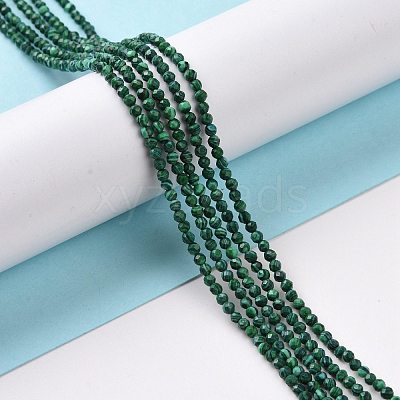 Synthetic Malachite Beads Strands G-H273-01A-1