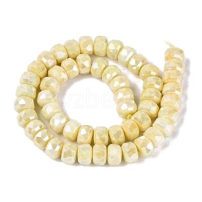 Anti-Tarnish Electroplate Glass Beads Strands GLAA-T025-10mm-11B-1