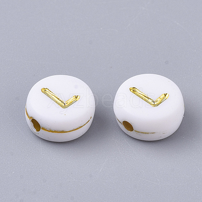 Plating Acrylic Beads PACR-R242-01L-1