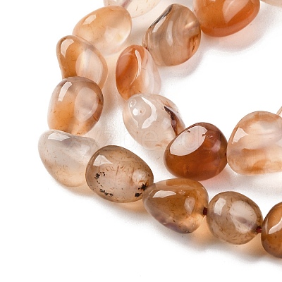 Natural Red Agate Beads Strands LS-G-G146-A25-01-1