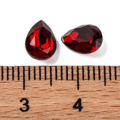 Glass Rhinestone Cabochons RGLA-A026-08A-208-1