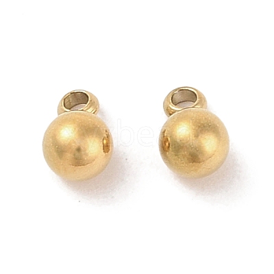 Ion Plating(IP) 304 Stainless Steel Charms STAS-G336-04B-G-1