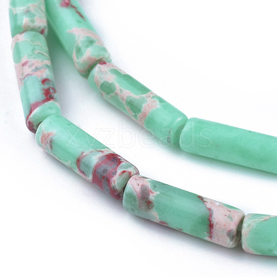 Synthetic Imperial Jasper Beads Strands X-G-L496-A11-1
