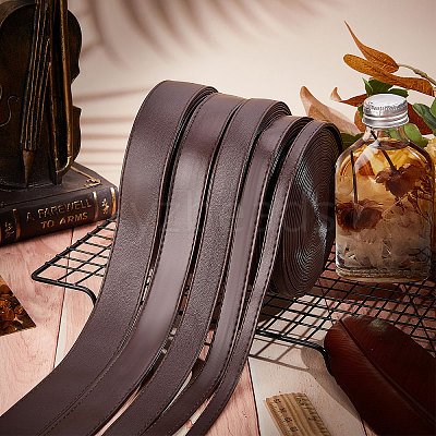Flat PU Imitation Leather Cord LC-WH0006-05A-01-1