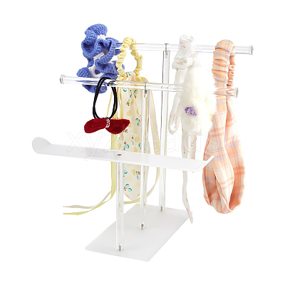 3-Tier Acrylic Hairband Display Stand ODIS-WH0030-82-1