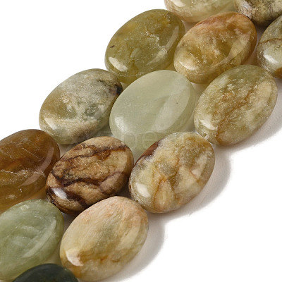 Natural Xiuyan Jade Beads Strands G-B078-F03-02-1