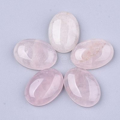 Natural Rose Quartz Cabochons LS-G-S349-25A-07-1