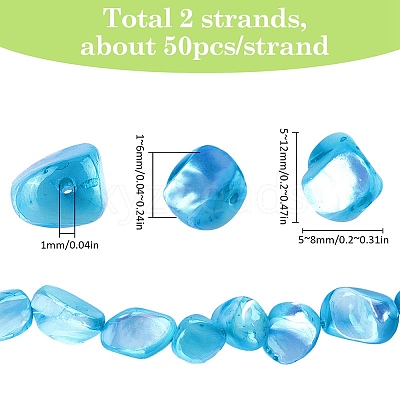 100Pcs Natural Trochid Shell/Trochus Shell Beads BSHE-SC0001-16A-1