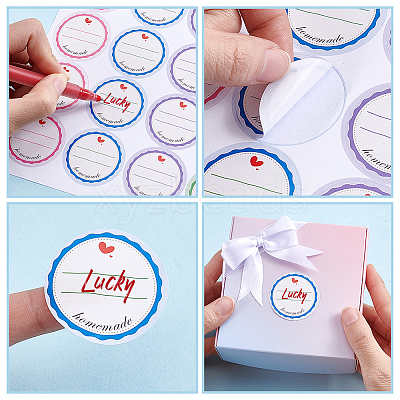 Paper Self Adhesive Stickers DIY-WH0349-529-1