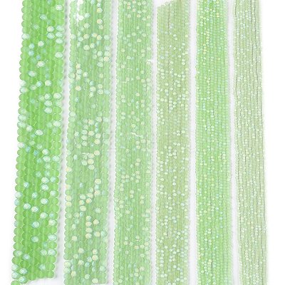 Transparent Glass Beads Strands LS-EGLA-A044-T1mm-MB09-1
