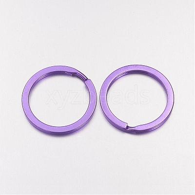 Mixed Electroplated Iron Split Key Rings X-KEYC-ZX3966-M-1