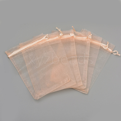 Organza Gift Bags with Drawstring OP-R016-7x9cm-23-1