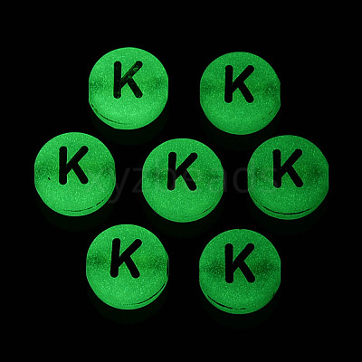 Luminous Frosted Acrylic Beads FACR-T008-02K-1