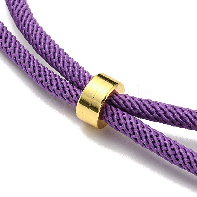 Nylon Cords Necklace Making AJEW-P116-03G-08-1