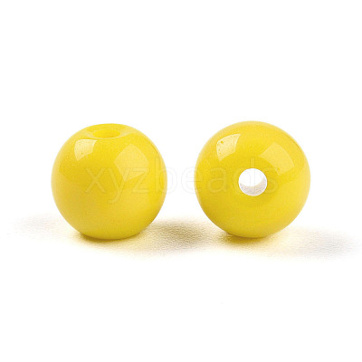 Opaque Solid Color Glass Beads X1-GLAA-N007-6mm-A06-1