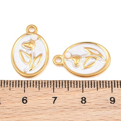 Spray Painted 304 Stainless Steel Pendants AC-CBA5A59-01G-01-1