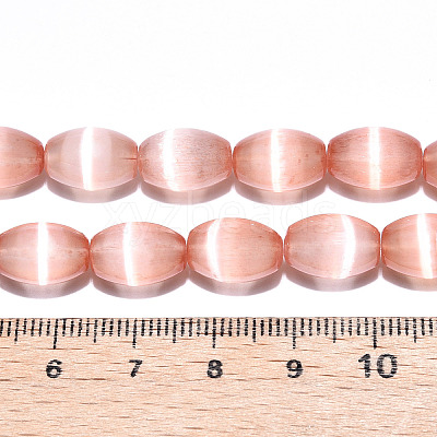 Dyed Natural Selenite Beads Strands G-T138-233I-1
