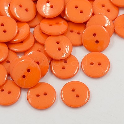 Acrylic Sewing Buttons BUTT-E084-C-05-1