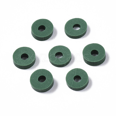 Handmade Polymer Clay Beads LS-CLAY-R067-4.0mm-B46-1