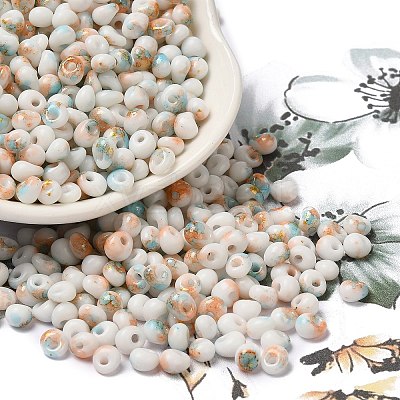 Baking Paint Glass Seed Beads X1-SEED-F006-01A-12-1