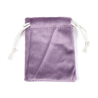 Velvet Jewelry Drawstring Storage Pouches TP-Q001-01B-1