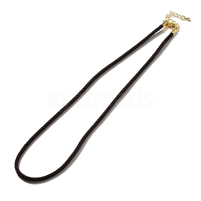 Nylon Milan Cord Necklace Making MAK-M028-01G-11-1