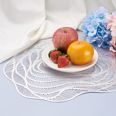 Hollow Rose PVC Hot Pads Holders BT-TAC0001-03A-1