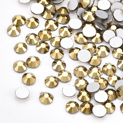 Glass Flat Back Rhinestone Cabochons RGLA-S002-20SS-32-1