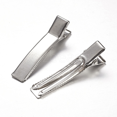 Iron Alligator Hair Clip Findings IFIN-A171-14A-1