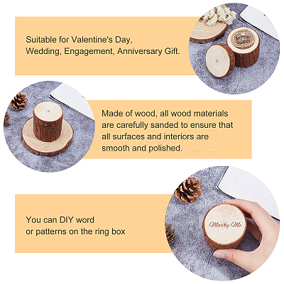 Cedarwood Board Engraved Box CON-WH0079-91-1