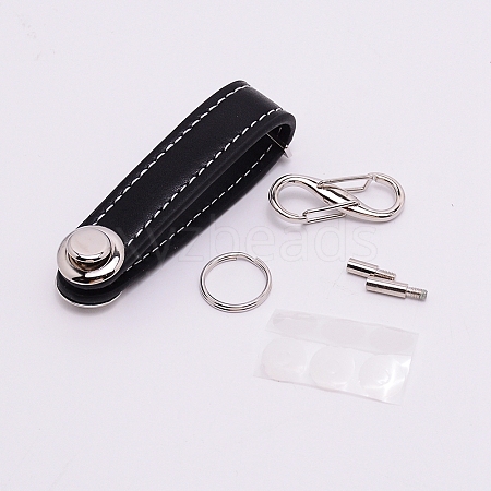 PU Leather Keychain KEYC-WH0018-30D-1