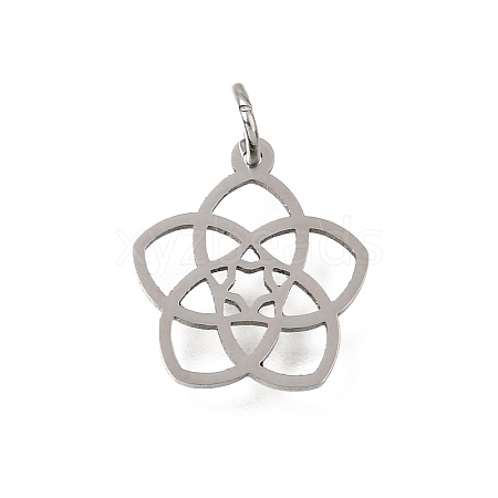 304 Stainless Steel Charms SA-CBA4CE0-09P-1