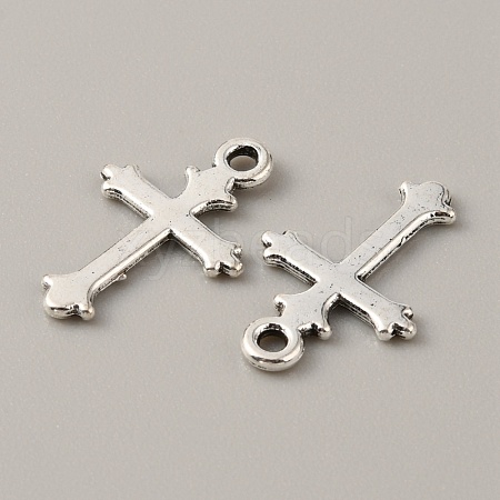 Tibetan Style Alloy Pendants FIND-CJC0007-42C-1